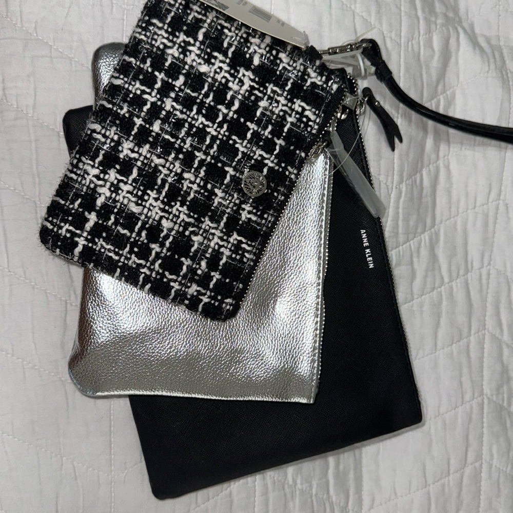 Anne Klein wristlet trio